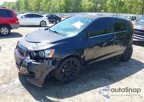 2013 Chevrolet Sonic Lt Auto z USA, uszkodzony, nr VIN 1G1JC6SH2D4237422